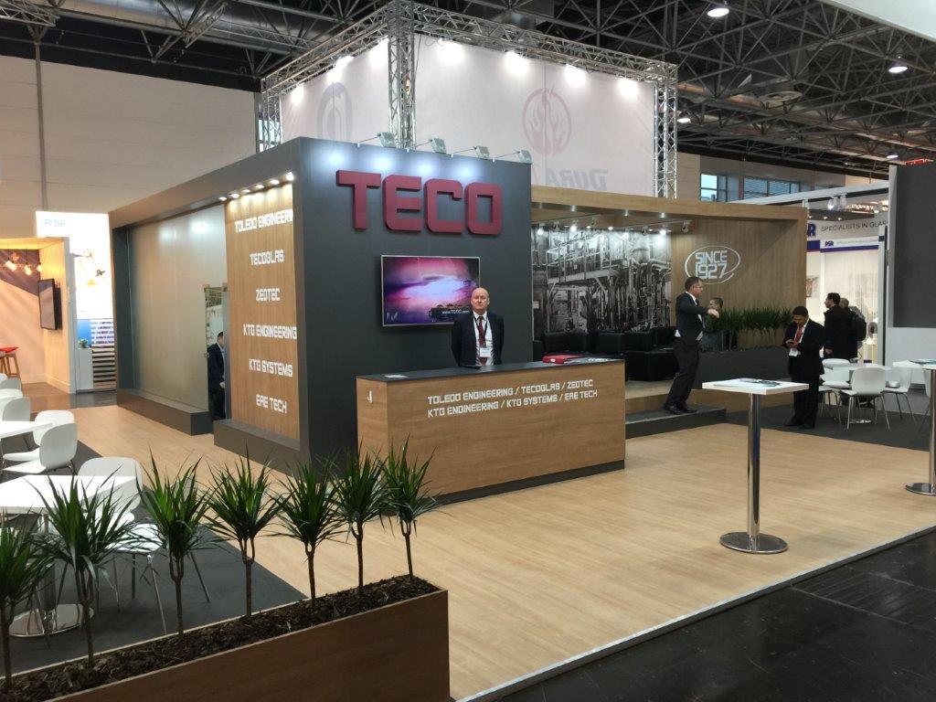 Glasstec Booth Front View